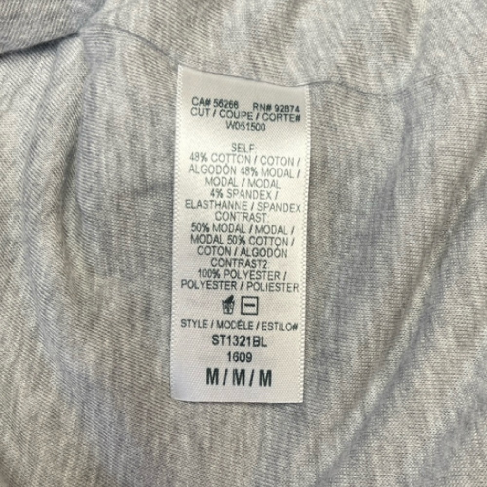 Splendid Varsity Bomber Jacket - Gray, Black, White - Medium - Picture 8 of 10